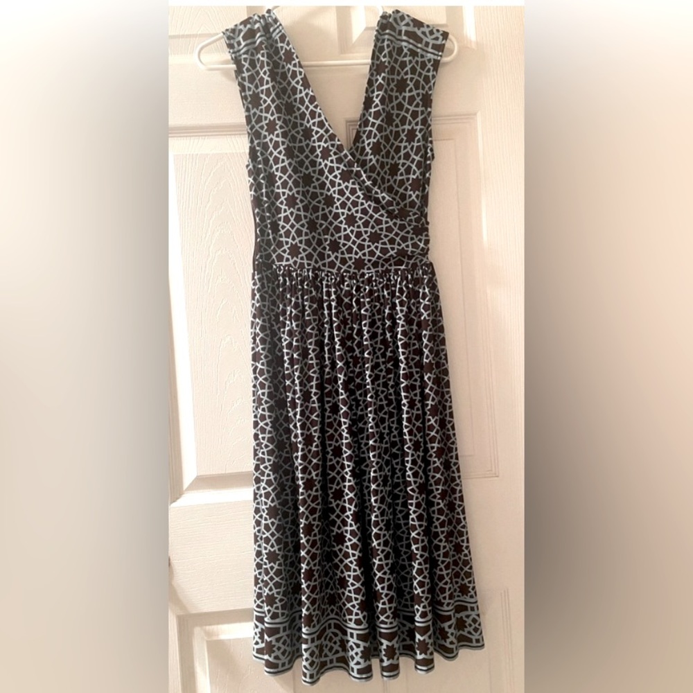 Maggy London Dress - Geometric Print - Size 2